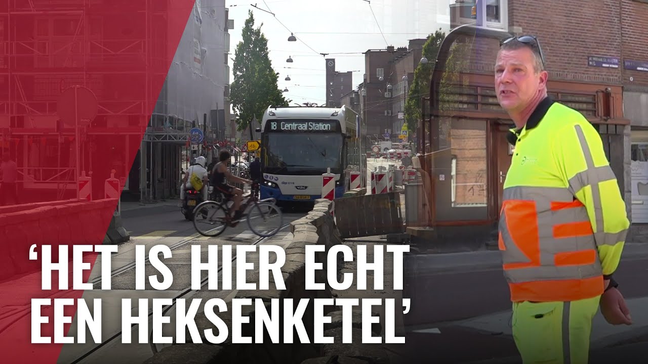 Gevaarlijke verkeerssituatie op Admiraal de Ruijterweg