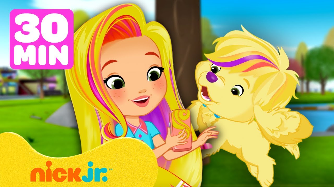 Sunny Day & Doodles Best Friendship Moments! ☀️ | 30 Minute Compilation | Shimmer and Shine