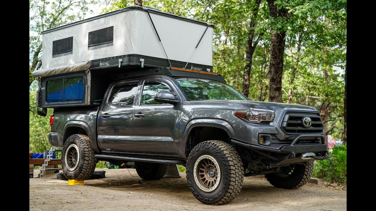 3rd Gen Tacoma | Four Wheel Camper Swift Shell Walk Around after Upgrades