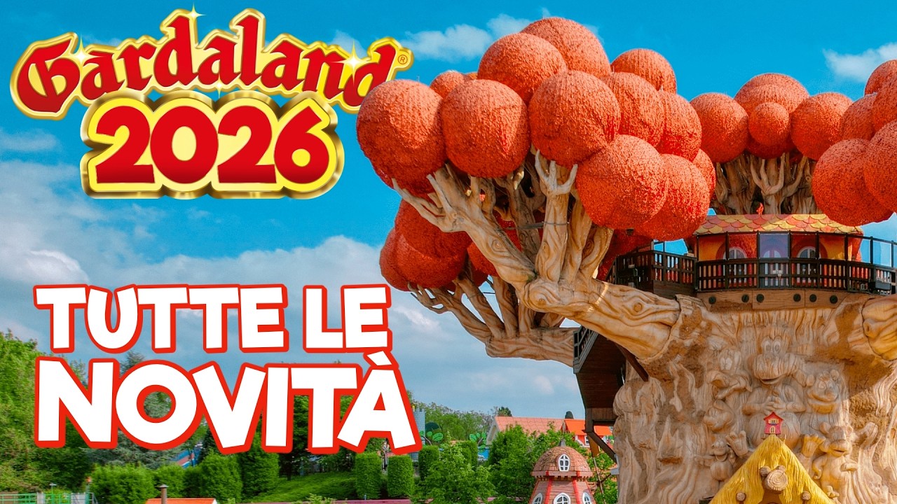 Esploriamo TUTTE le NOVIT&Agrave; di GARDALAND 2026