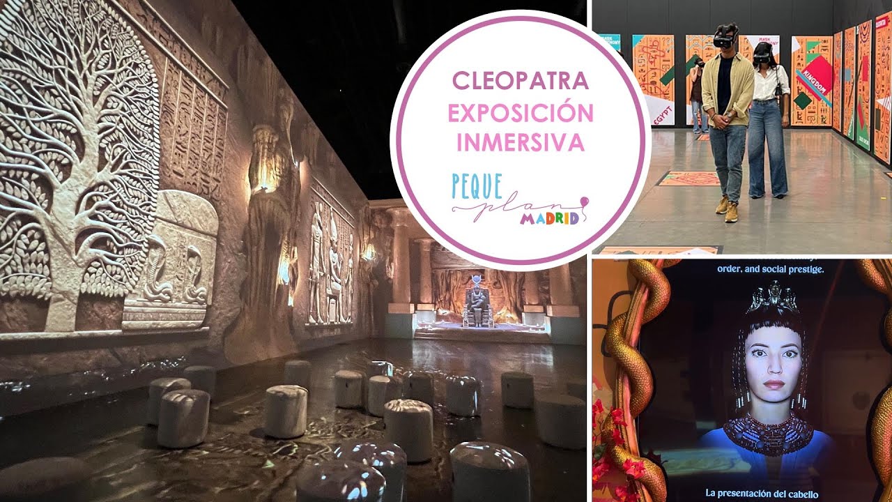 Peque Planes | 👑 Cleopatra, Exposici&oacute;n Inmersiva ✨