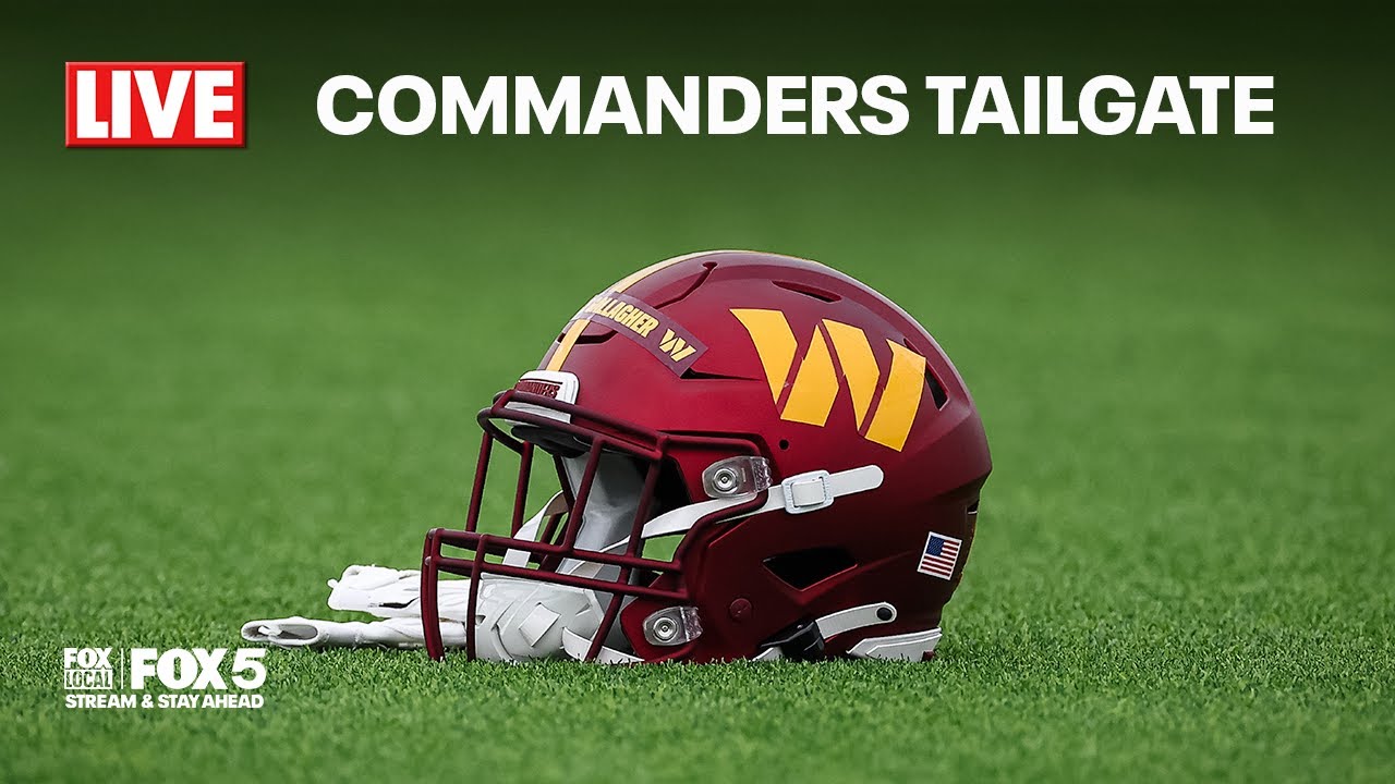 LIVE: Washington Commanders Tailgate