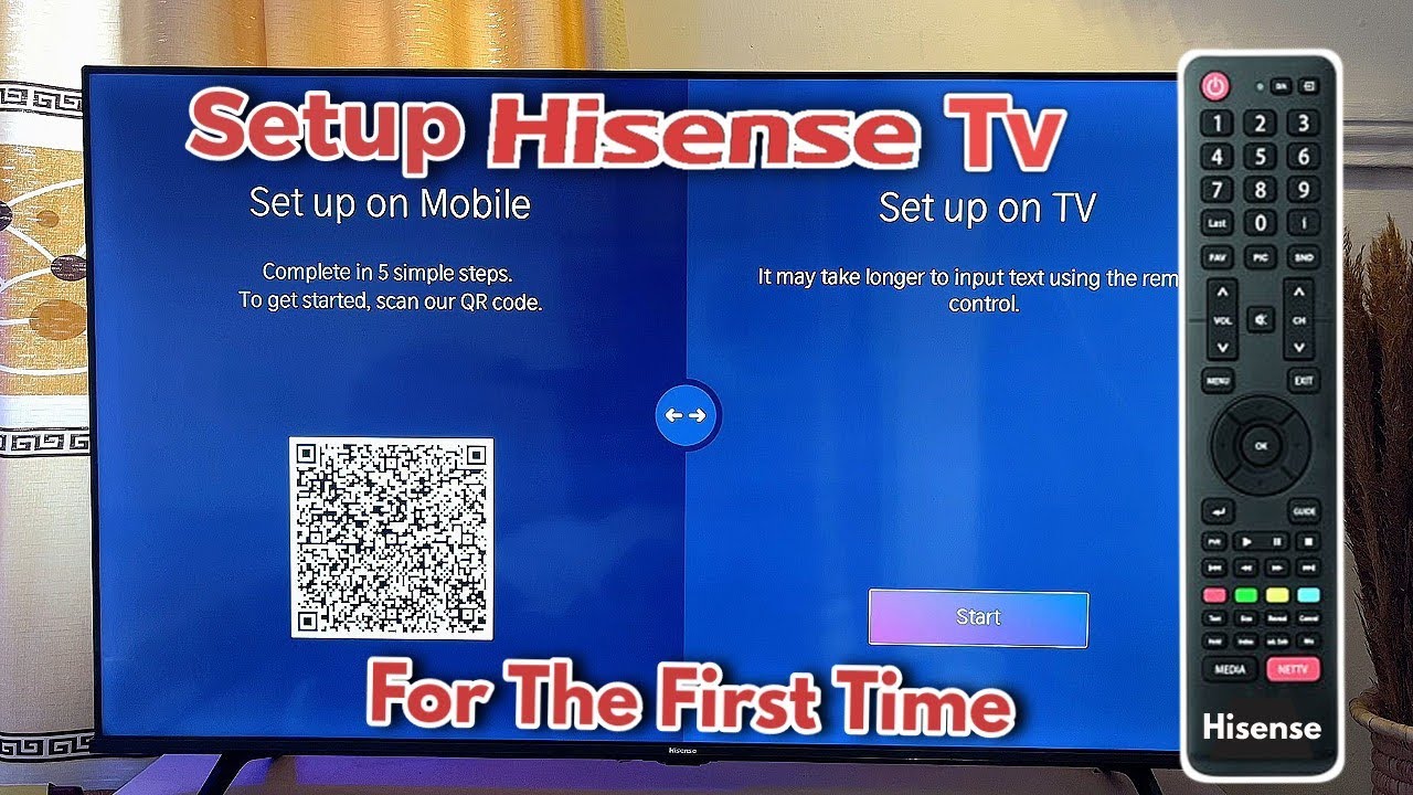 Hisense Vidaa Smart TV: How to Setup For The First Time