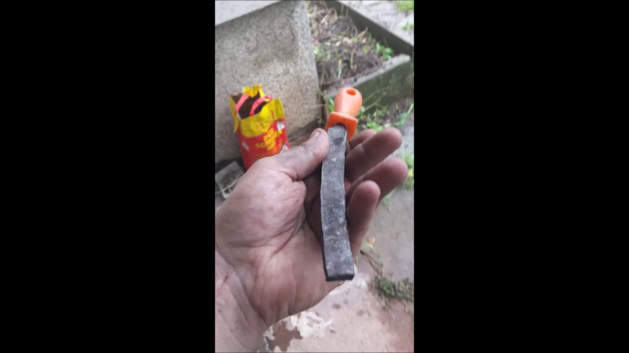 funkenstahl selber machen