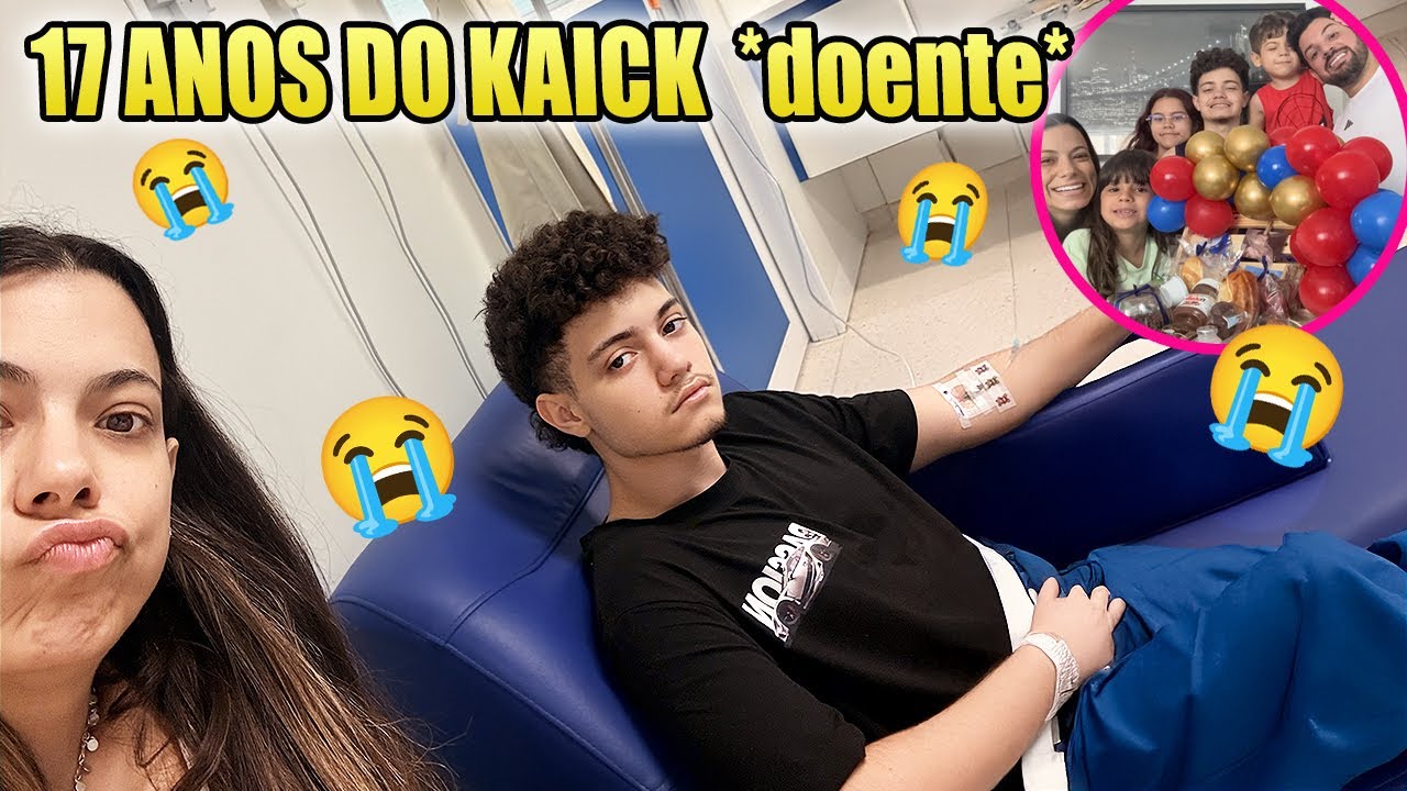 Meu FILHO FICOU DOENTE no DIA DO SEU ANIVERSÁRIO de 17 ANOS! * Emergência 🚑 | Kathy Castricini