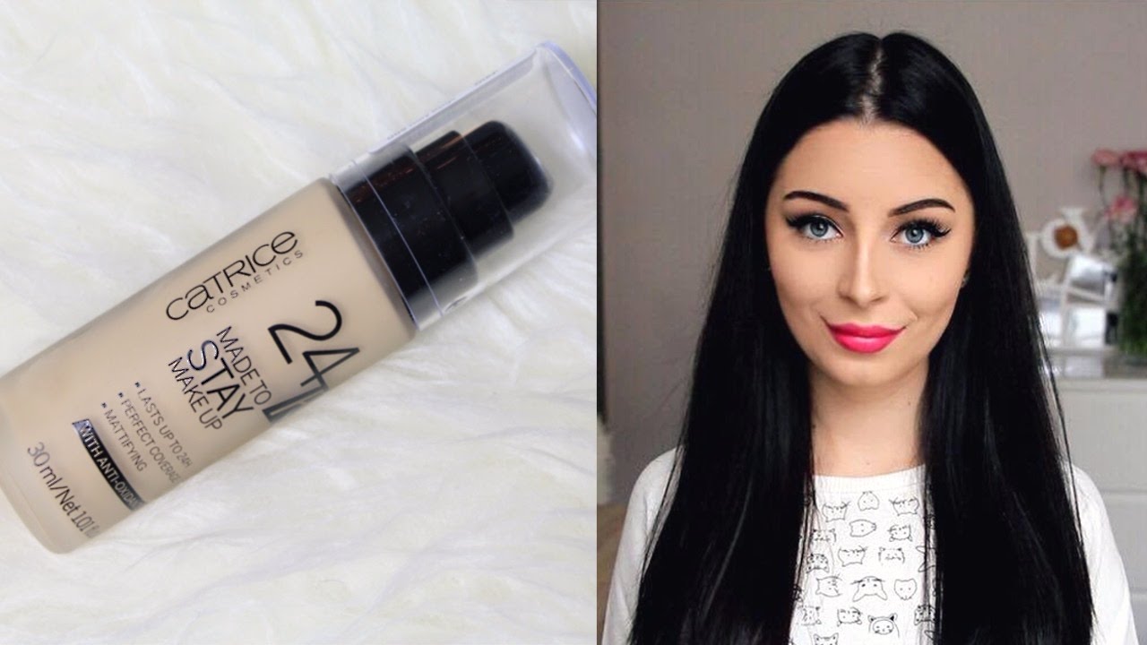 CATRICE MADE TO STAY MAKEUP 24h - test na żywo, moja opinia