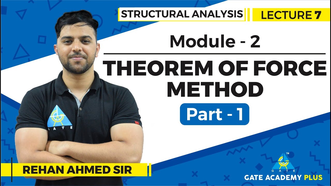 Lecture 7 | Module 2  | Theorem of Force Method (Part - 1) | Structural Analysis