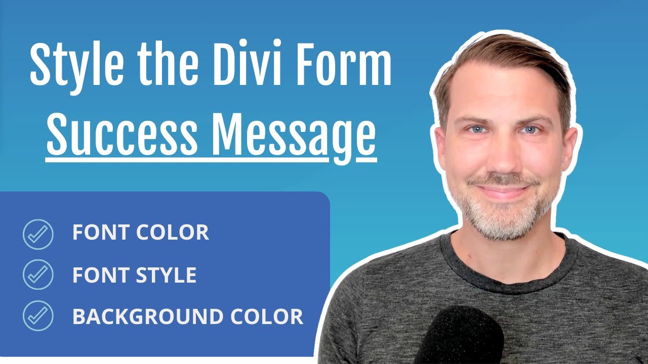 How To Style The Divi Form Success Message (And The Error Message)