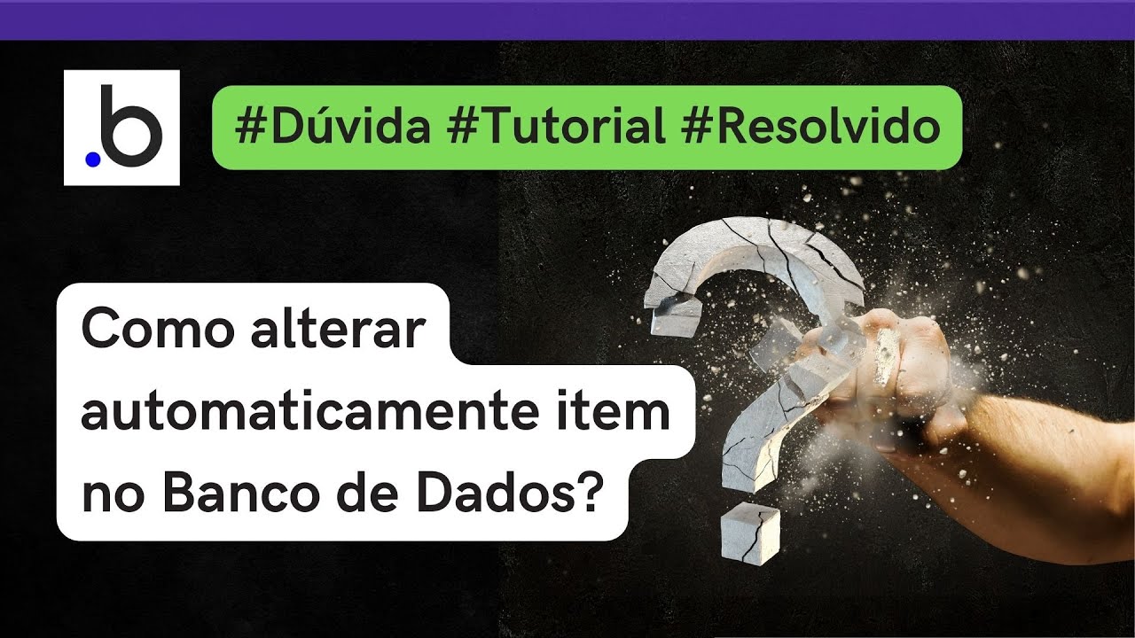 Tutorial - Como alterar automaticamente item no Banco de Dados? | D&uacute;vida #bubbleapps #nocode