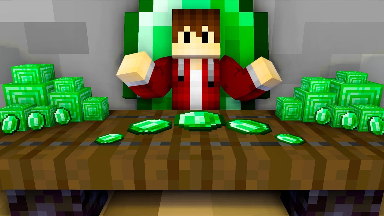 Wir werden Smaragd Million&auml;r | Minecraft Smaragd Tycoon | Minecraft Abenteuermap | LarsLP