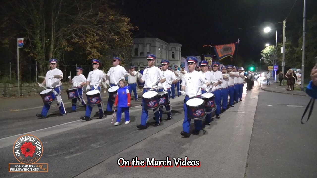 East Antrim Ulster Volunteers LOL1101& Sons of Kai (50th Ann Parade) 11/10/24