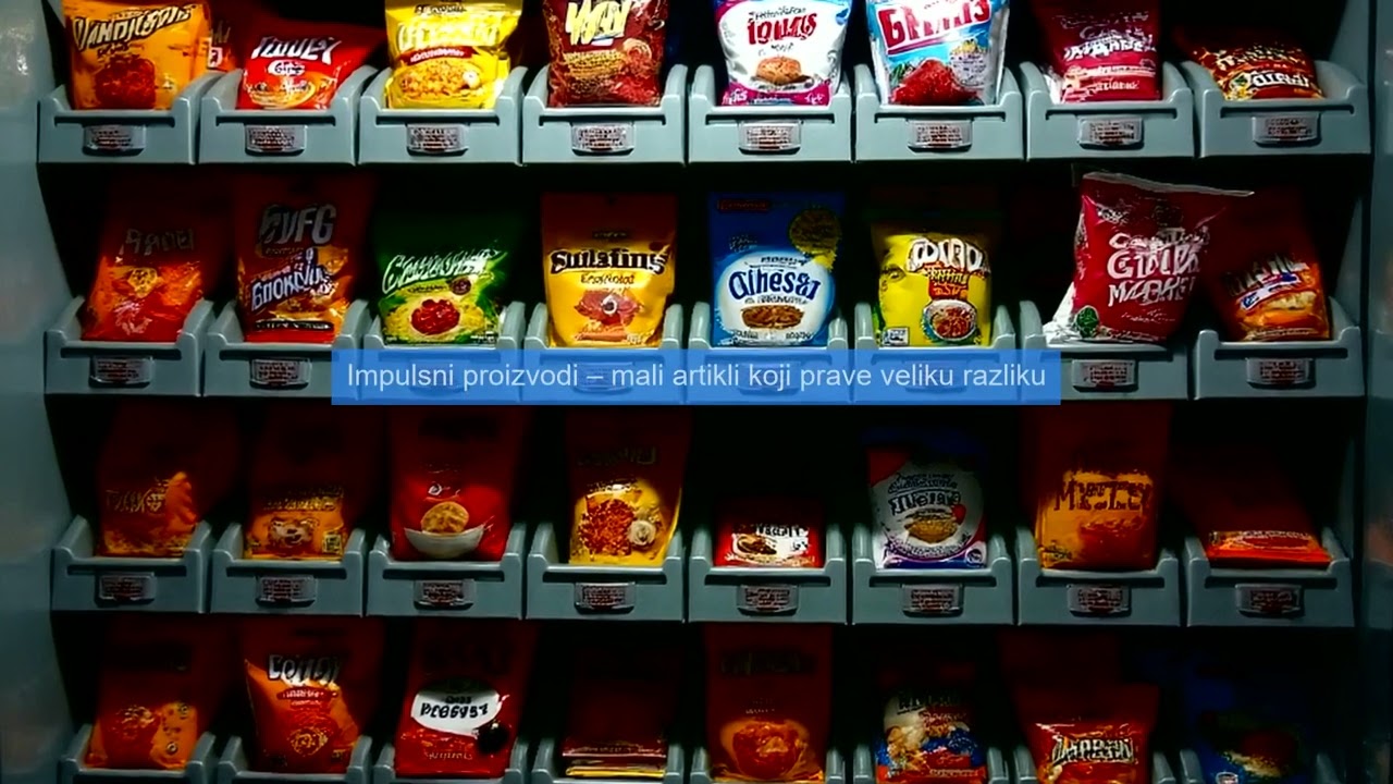 Top 5 najprofitabilnijih proizvoda za vending mašine