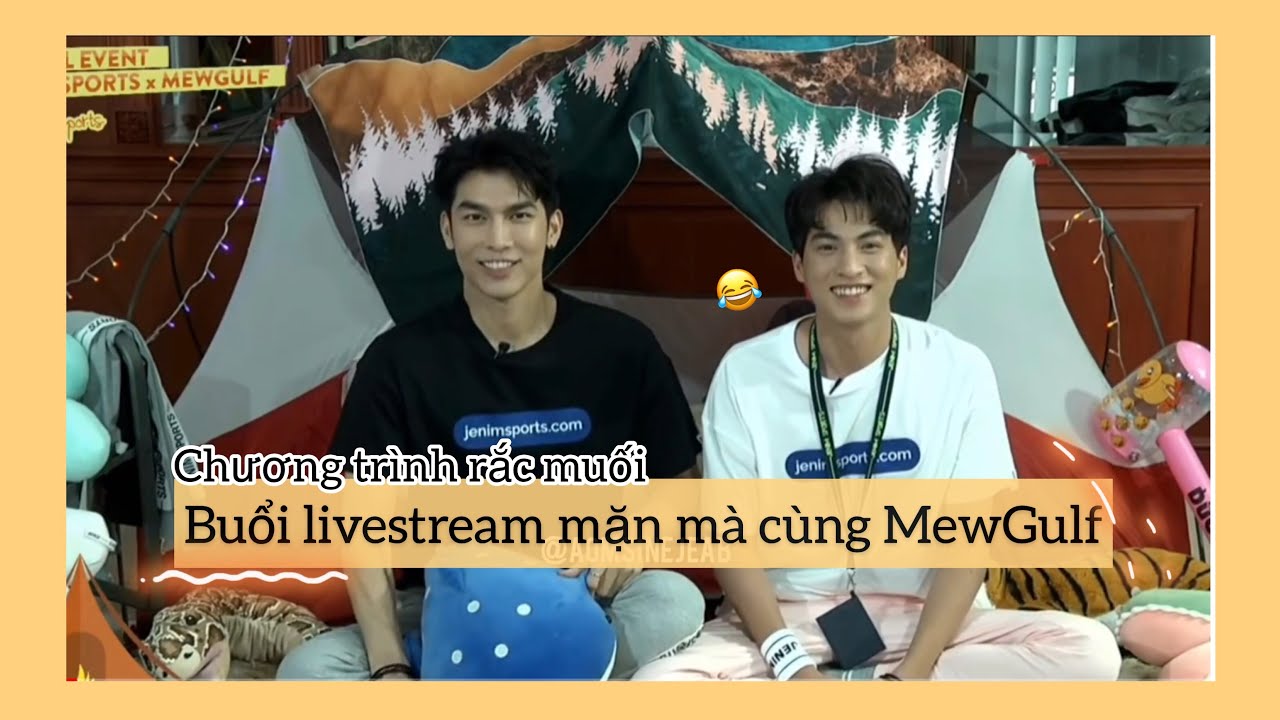 [Moment Vietsub]@MewGulf/ Chương trình lầy lội cùng quả đầu ngáo ngơ của bé Gulf🤣😹_Jenim sport