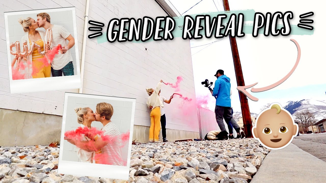 BABY GENDER REVEAL PHOTOSHOOT!