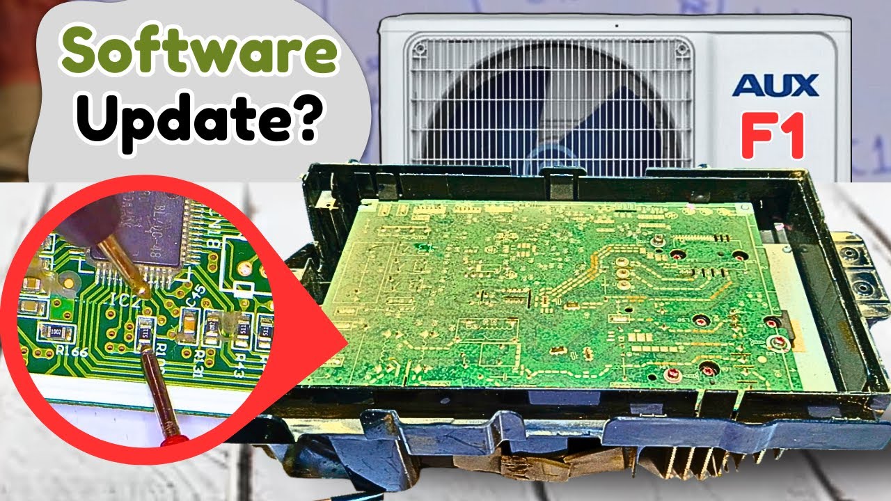 Можете ли вы исправить ошибку AUX Mini Split AC Circuit F1 с помощью обновления программного обесп?