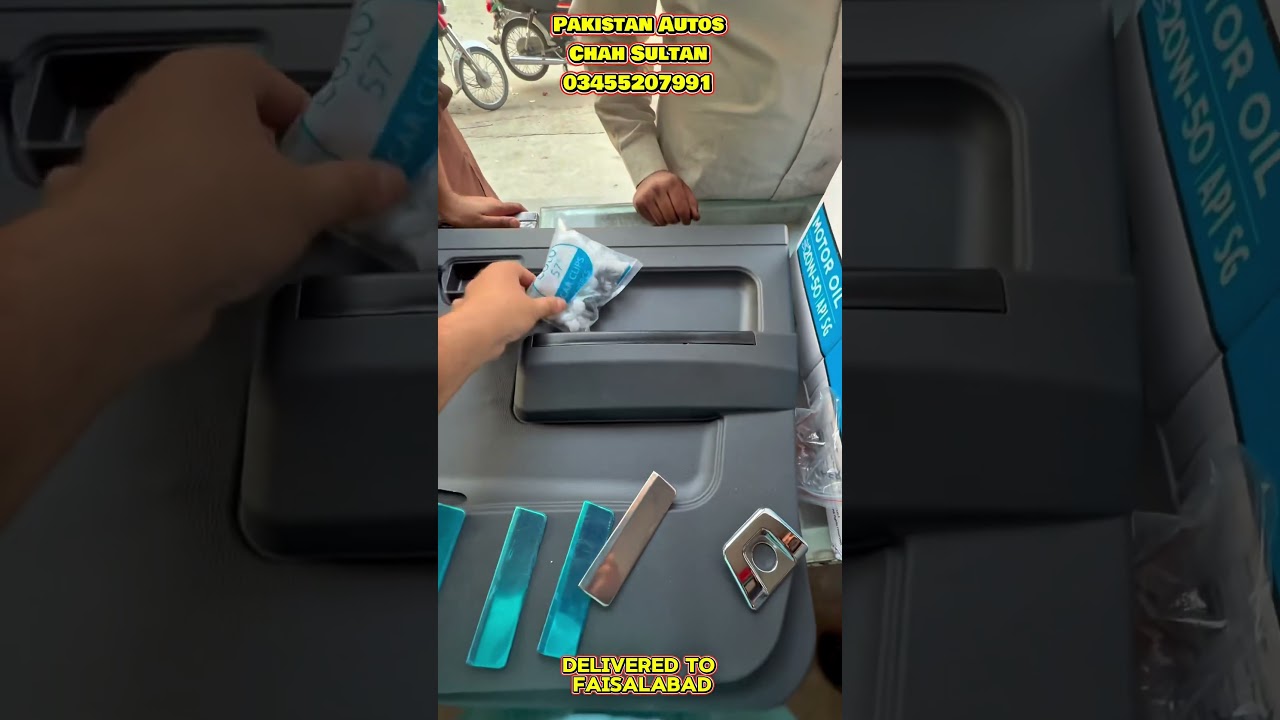 Plastic Door Trims Suzuki Mehran || ASY NEW DESIGN || Handle Chrome || Front Grill || Diggi chrome