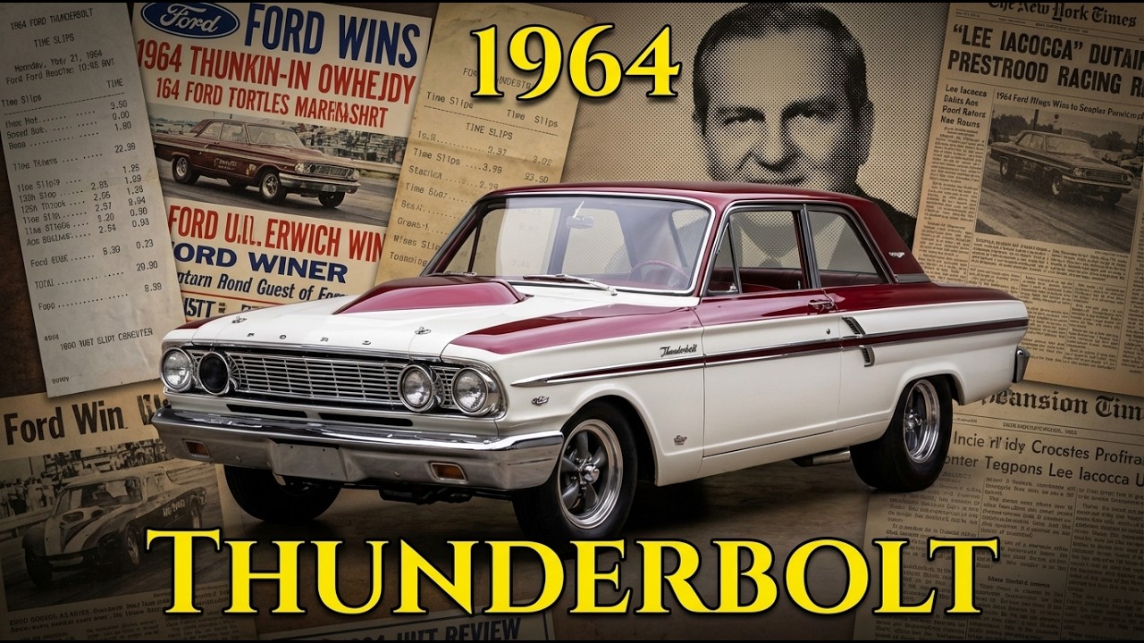 The 'Ugly' Ford That Beat Everything on the Drag Strip and Then Vanished for 60 Years