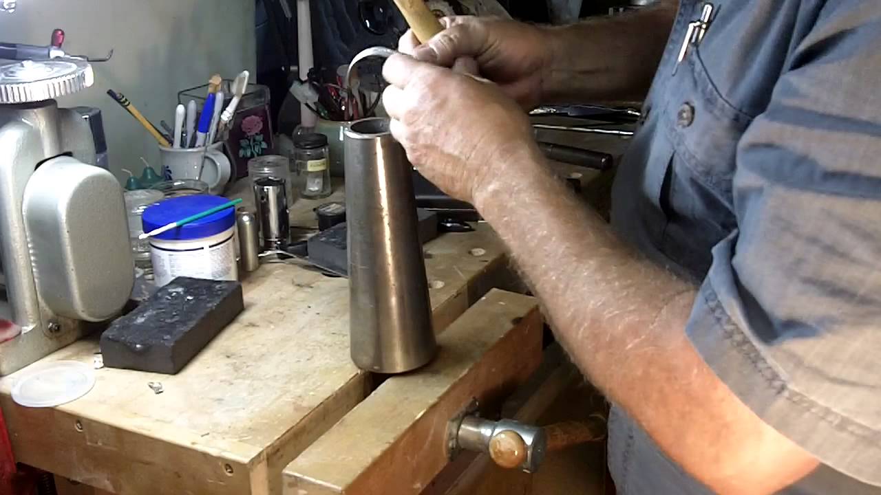 Shaping a cuff style bracelet