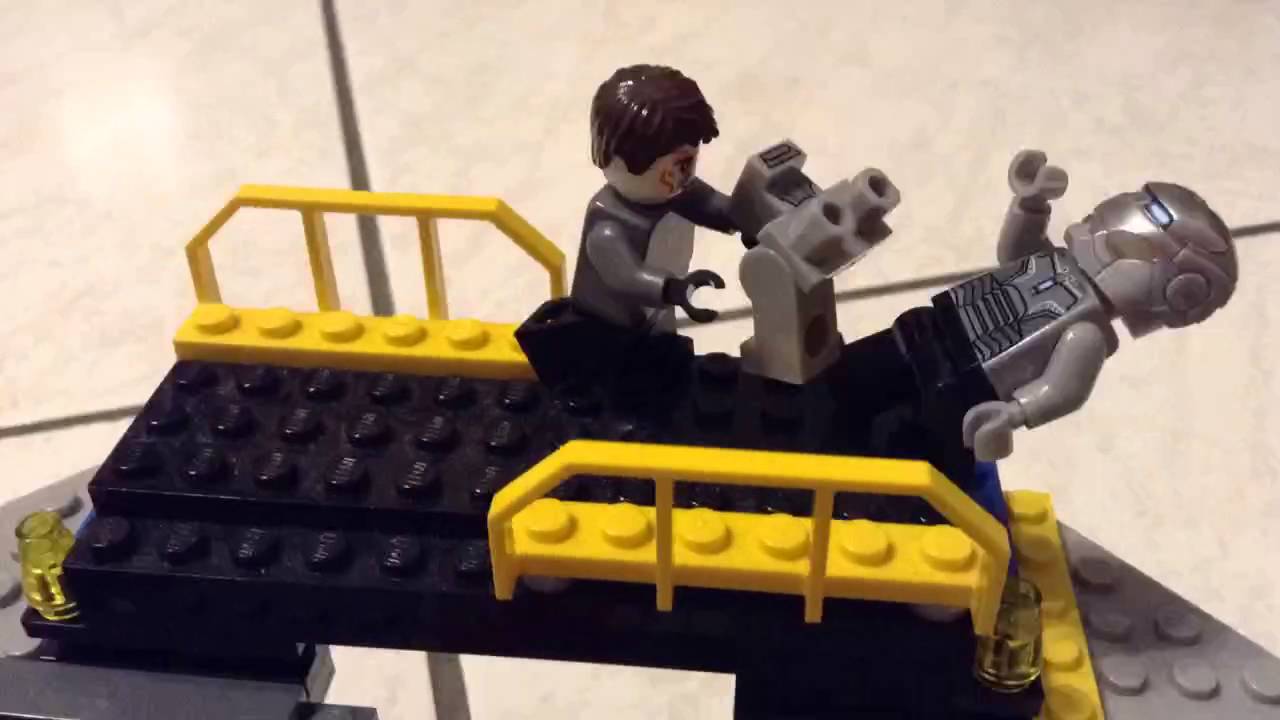 Lego iron man 3 final battle