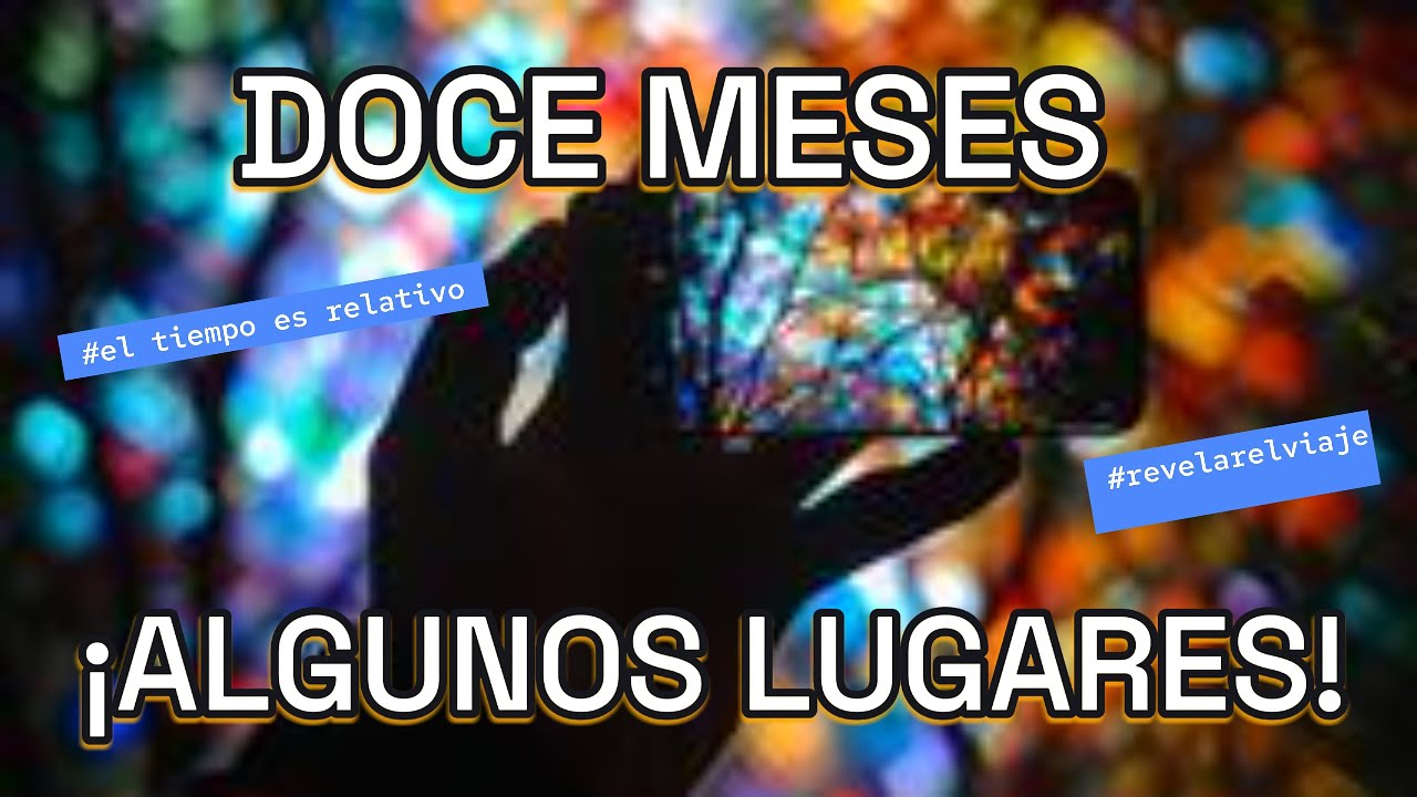 Nuestro año viajero fue así...