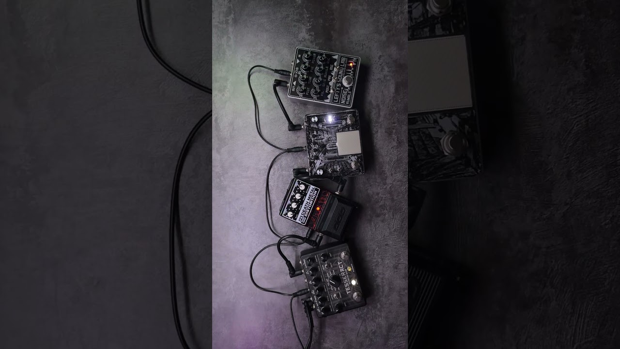 Your Daily Dose of Noise #noisemusic #noisesynth #harshnoise #fxpedals #soundscape