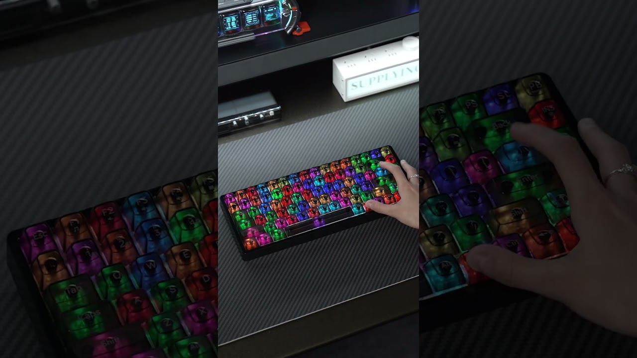 Is This the Most Beautiful Keyboard? Unboxing the Crystal Keyboard! 💎🌟