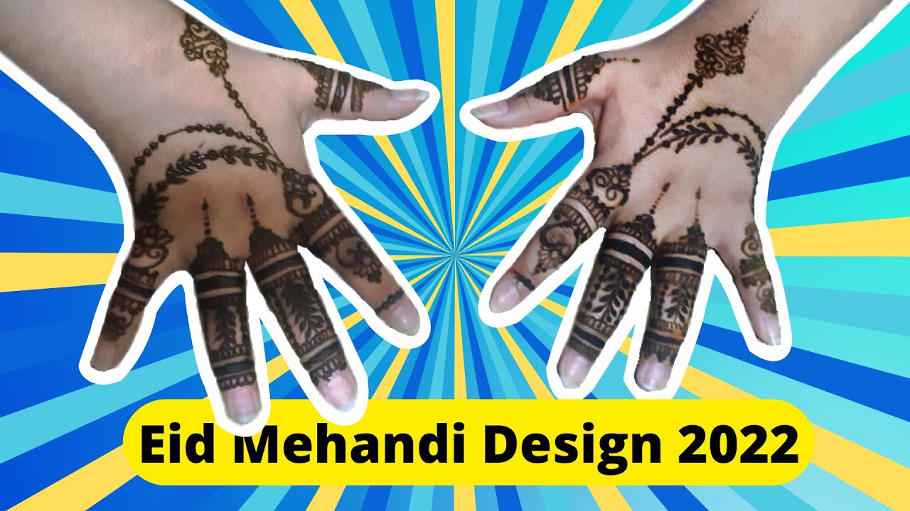 Easy Mehndi Design for Eid || عید کے لیے آسان مہندی ڈیزائن ||ईद के लिए आसान मेहंदी डिजाइन