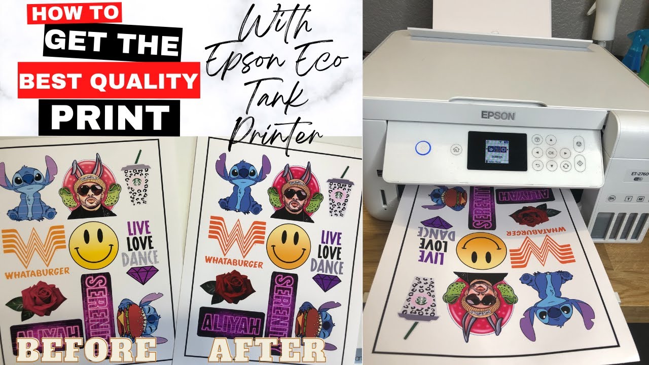 Настройка принтера Epson для наилучшего качества изображения | Как добиться наилучшего качества п...