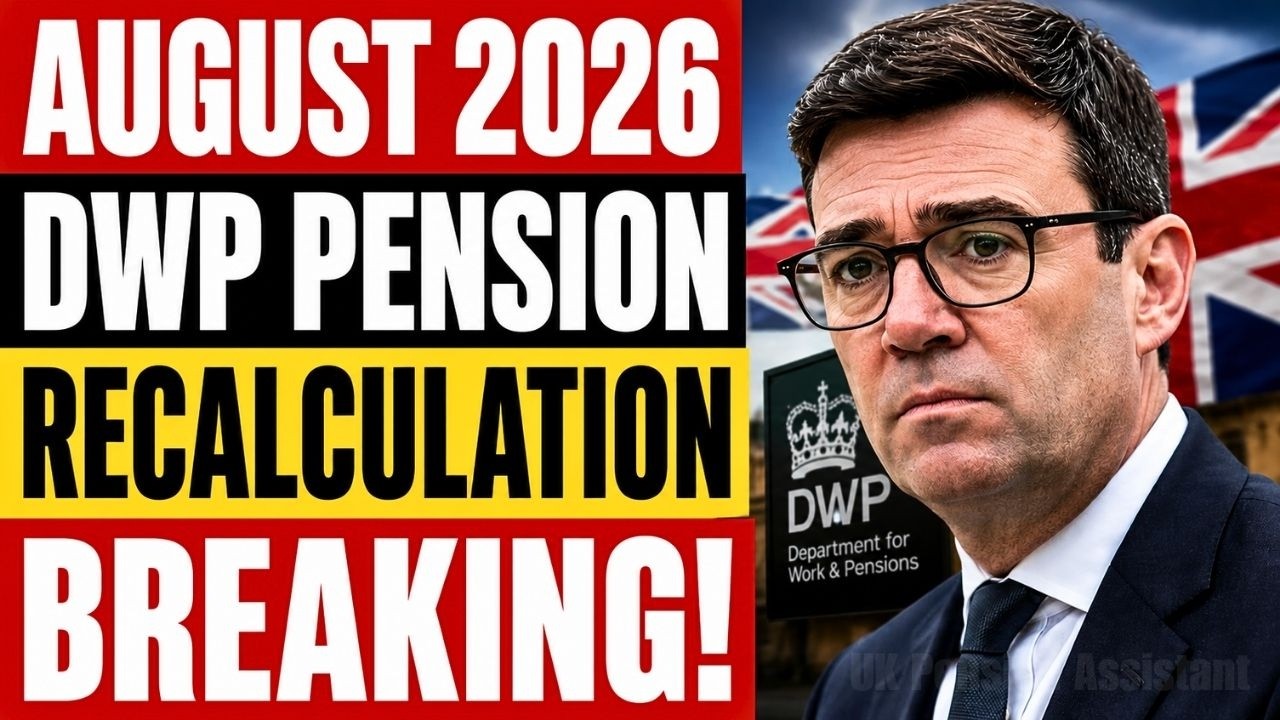 🚨 WARNING: DWP Pension Recalculation August 2026! Are You Owed &pound;12,000? Act Now!