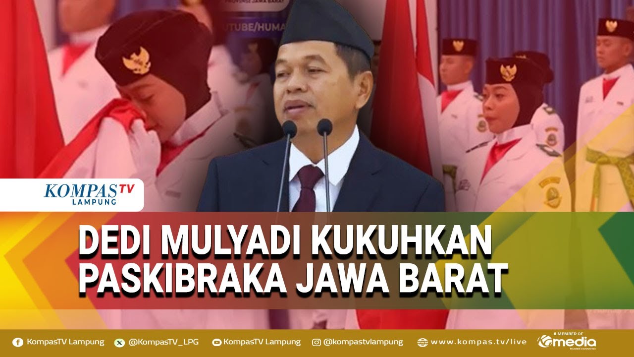 Dedi Mulyadi Kukuhkan Paskibraka Jabar, Soroti Isu Pajak dan Arti Kemerdekaan