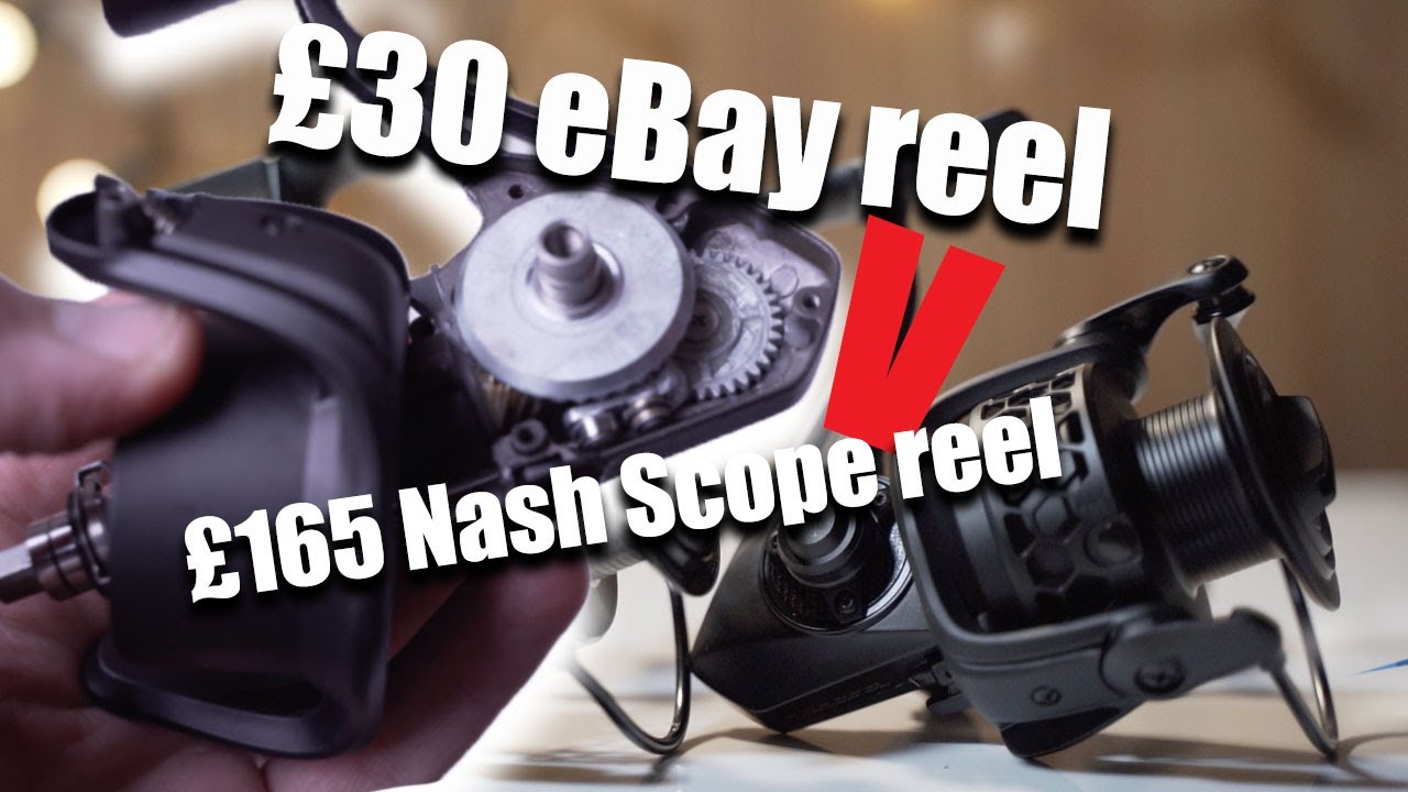 £165 Nash Scope reel v £30 KastKing Mela II