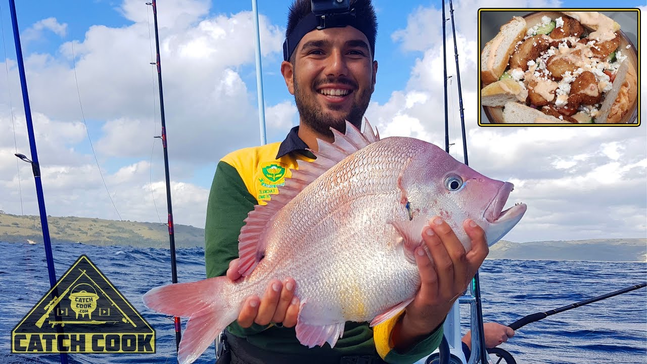 Big dageraad on light tackle - catch cook - Eastern Cape, South Africa