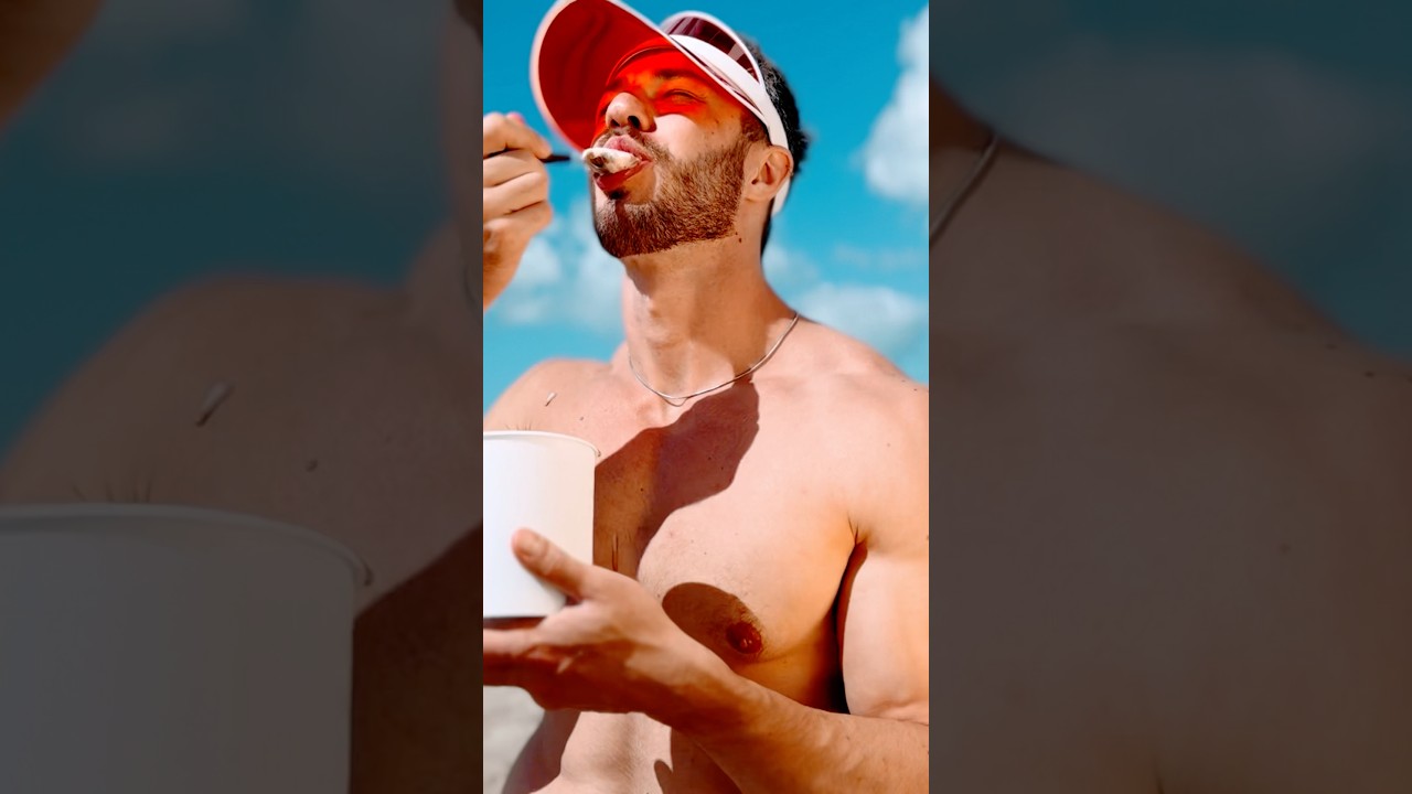 ICE CREAM #men #beach #malemodel #menswear #model #motivation #swimwear #beachvibes #musclemodel