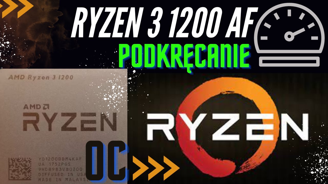 Ryzen 3 1200AF podkręcanie. TEST OC cinebench R15 R23 jak odr&oacute;żnić wersje Ryzena 3 1200 sprawdzamy
