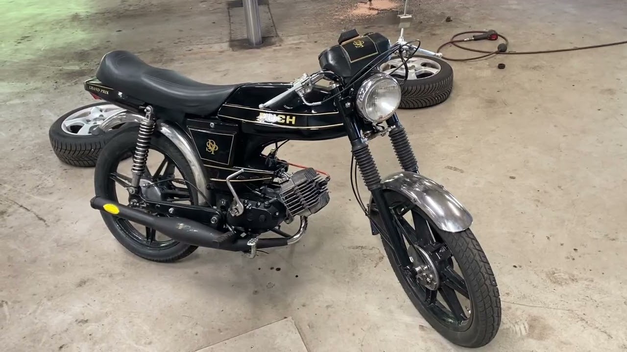 Tuning af Puch Monza - topfart med GPS m&aring;ling