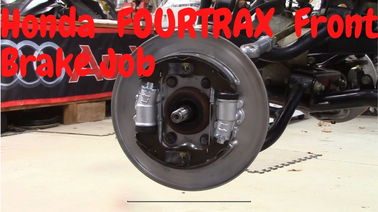 Honda FOURTRAX Brake Job