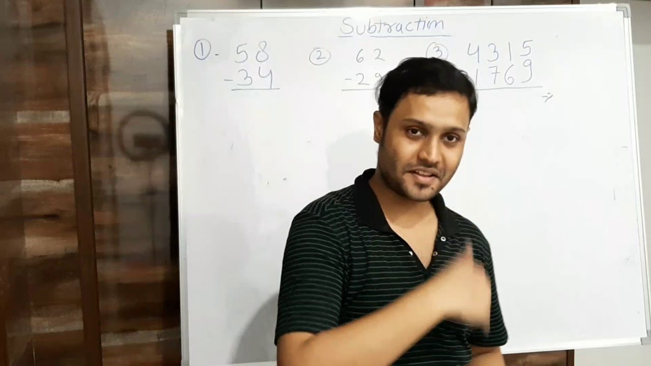 24. Subtraction trick in sign language