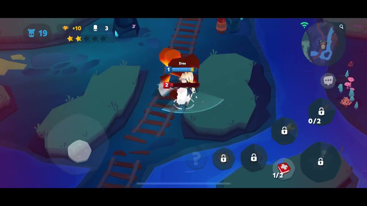 Zooba Nico Dragon too strong level 1 gameplay