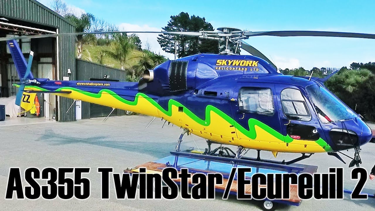 Обзор вертолета AS355 N TwinStar Écureuil 2 Twin Squirrel AStar