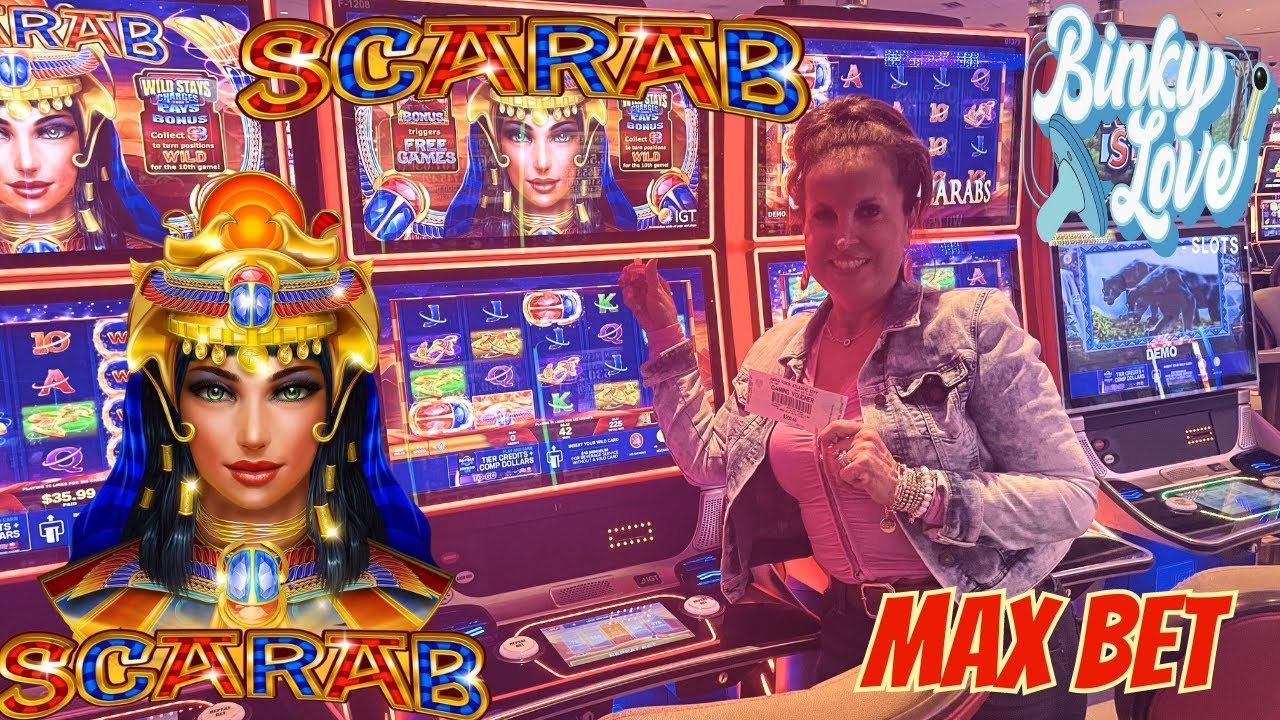 THIS MACHINE WAS ON FIRE - NON STOP BONUSES ON SCARAB