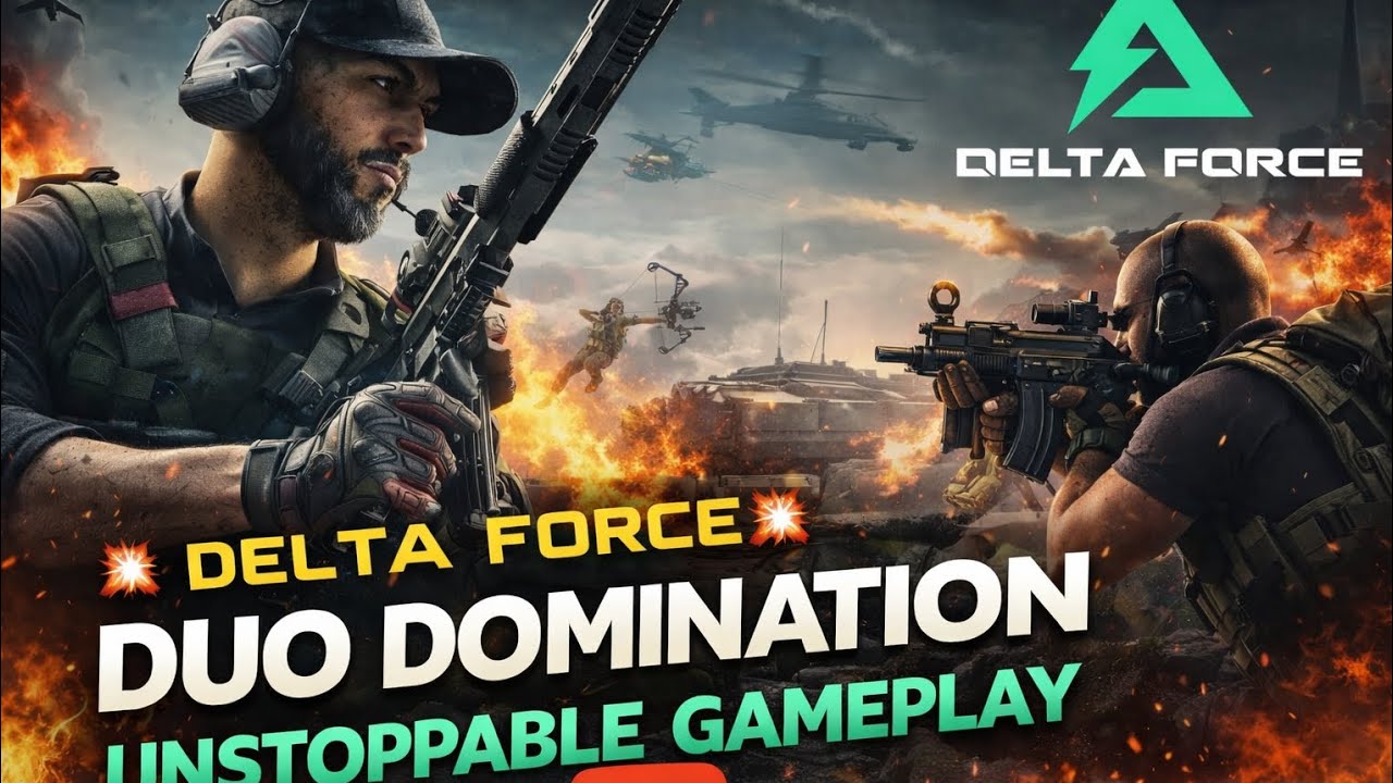 Unstoppable Duo in DELTA FORCE 😈 | Intense Gameplay#deltaforce #deltaforcegame 