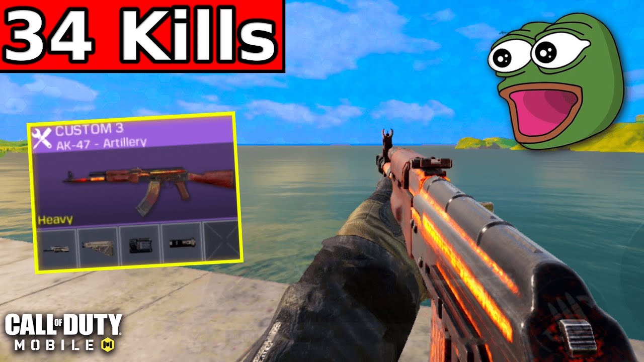 I PICKED UP THIS CUSTOM AK47... AND IT WAS SO GOOD!! | CALL OF DUTY MOBILE | SOLO VS SQUADS