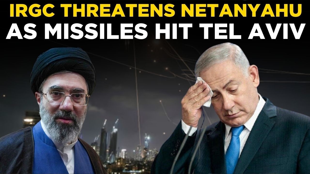 IRAN-ISRAEL WAR LIVE | IRGC Threatens to Hunt Down Benjamin Netanyahu; Missiles Rain on Tel Aviv