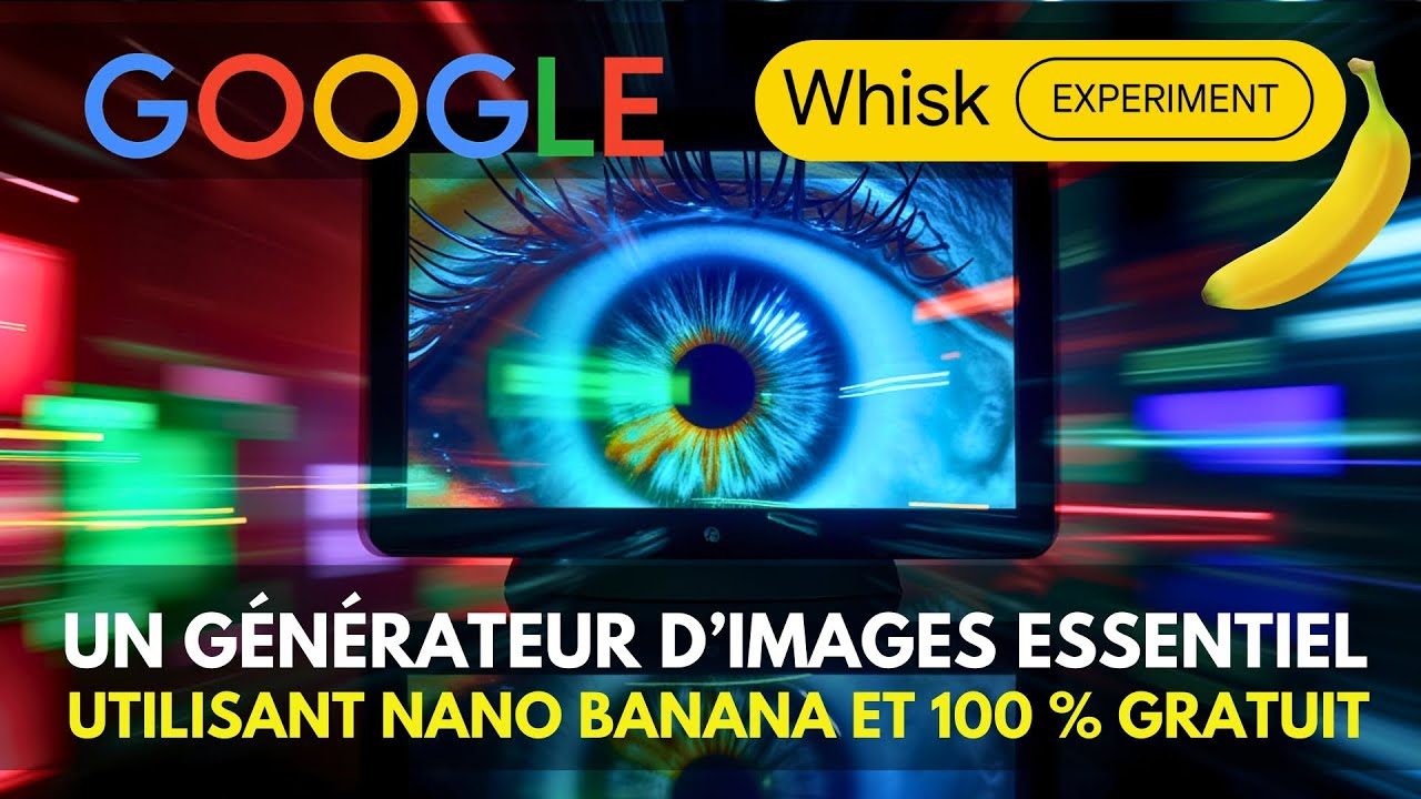 Découvrez Google Whisk et Nano Banana : la nouvelle ère de la création graphique par l’IA 🤖🖼️
