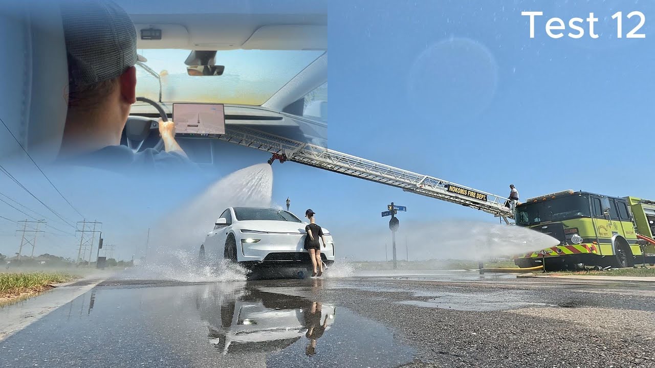 Mark Rober Debunk - Heavy Rain Test - 2026 Tesla Model Y HW4 FSD
