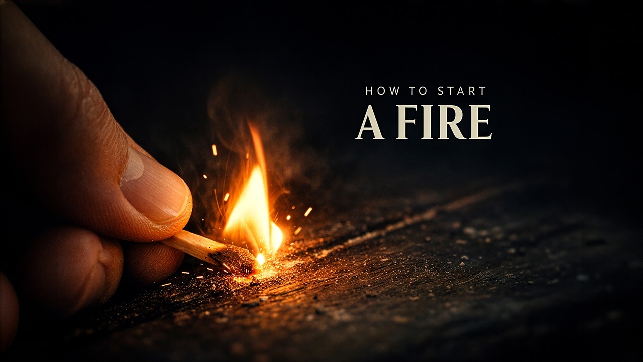 How to Start a Fire Lyric Video