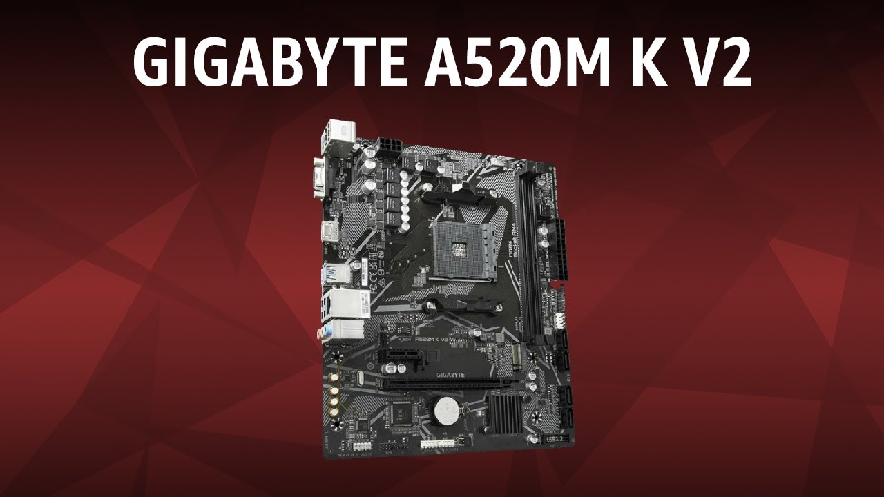 Материнская плата GIGABYTE A520M K V2