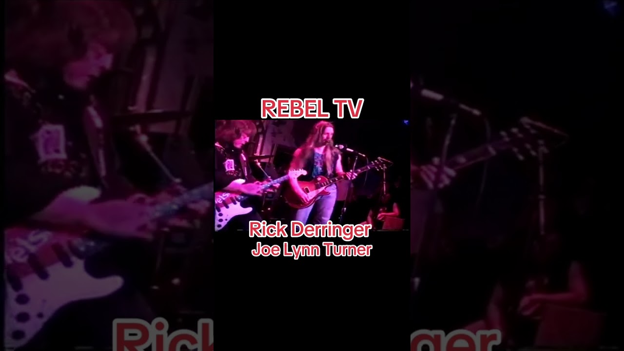 Rick Derringer Rocks #LeBarBat with Joe Lynn Turner #rock #viral #rocknroll #viralvideo #rebeltvusa 