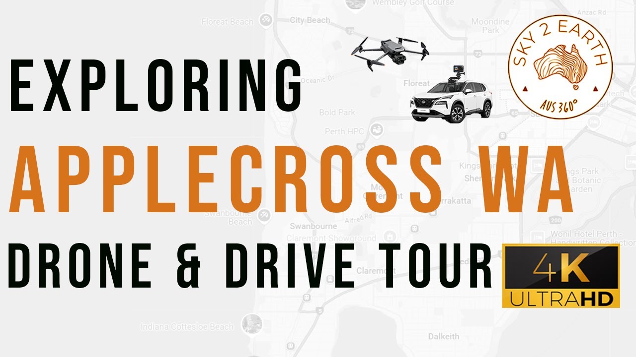 Applecross, WA; Where the River Meets Perfection | Drone & Drive Tour in 4K