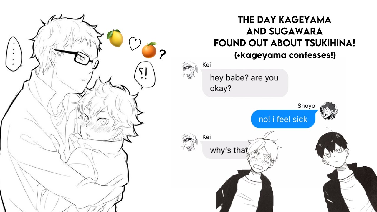 The day Kageyama and Sugawara found out about Tsukihina!||Bakashimaa